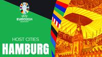 Piala Eropa 2024 - Ilustrasi kota Hamburg sebagai venue Euro 2024 (Bola.com/Adreanus Titus)