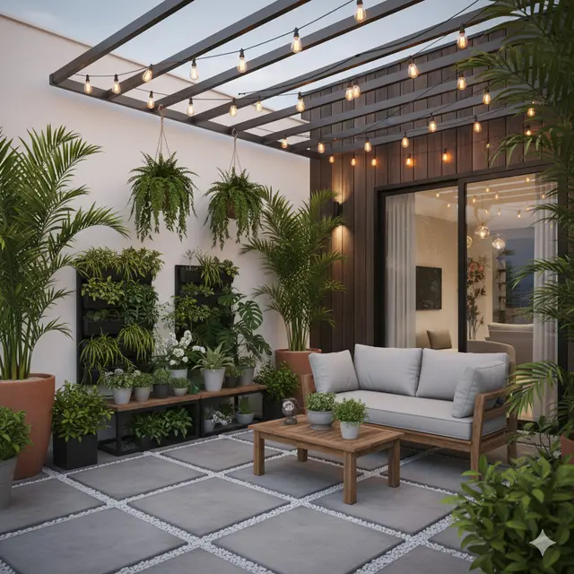 7 Model Teras Rumah Multifungsi ala Cafe Outdoor, Nyaman untuk Santai dan Terima Tamu