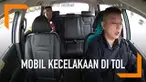 Sebuah mobil mengalami kecelakaan di jalan tol China. Sopir diketahui mengantuk saat tengah mengangkut penumpang di mobilnya. Begini detik-detik terjadinya kecelakaan.