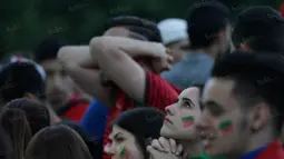 Tak dipungkiri lagi, Cristiano Ronaldo merupakan harapan para fans Portuga termasuk para wanital untuk menjadi mesin pencetak gol bagi Portugal. (Bola.com/Vitalis Yogi Trisna)