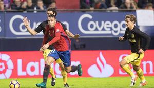 Alumnus akademi sepak bola Osasuna yang kini bermain di Persik Kediri, Imanol García. (La Liga)