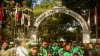 Demo Pengemudi Ojek Online hingga Menyambut Kontingen Indonesia