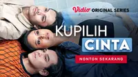 Vidio Original Series Kupilih Cinta dibintangi oleh Aurelie Moermans, Rangga Azof, dan Randy Pangalila. (Dok. Vidio)