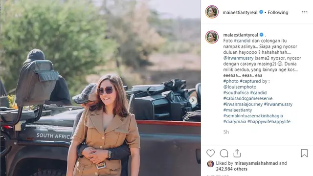 Maia Estianty - Iwan Mussry (Foto: Instagram/@maiaestiantyreal)