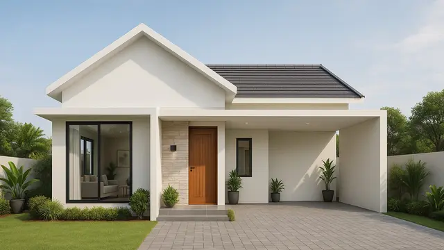 Gambar Rumah Sederhana Tapi Rapi dan Lega/via ChatGPT