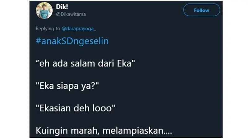 Tingkah Ngeselin saat Kecil