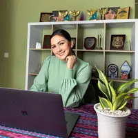 Suasana rumah Donna Agnesia dan Darius Sinathrya. (Instagram @dagnesia)