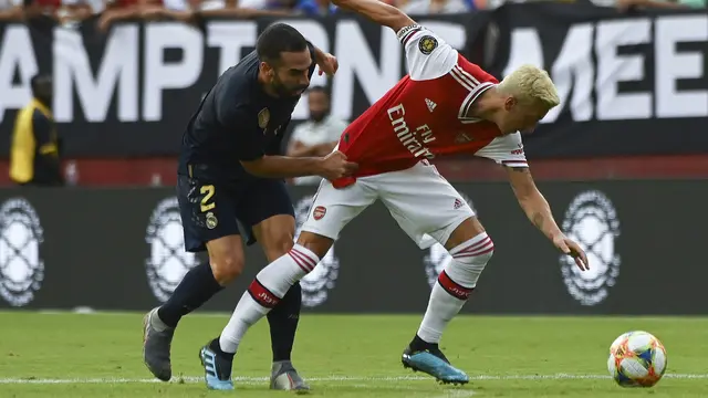 Real Madrid Menang Adu Penalti Atas Arsenal di ICC 2019