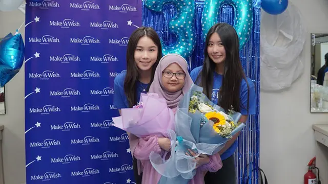 Kolaborasi Cookie Cove dan Make-A-Wish Indonesia Wujudkan Impian Gadis Penderita Leukimia