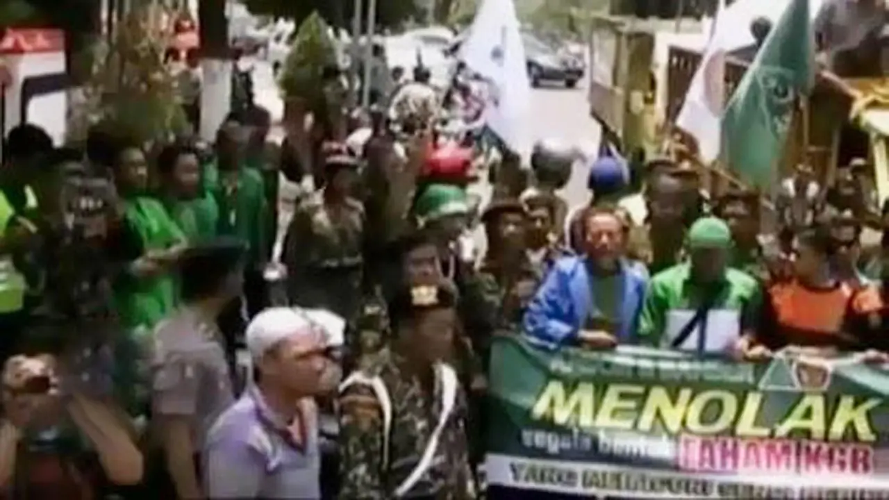 Aksi Tolak Permintaan Maaf ke PKI Terus Bergulir