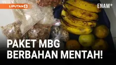 Viral! Paket MBG Berbahan Mentah di Tangerang Selatan
