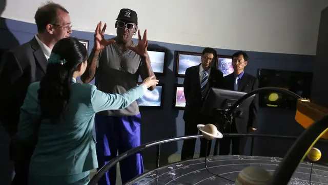 Aktivitas Dennis Rodman saat Berada di Korea Utara