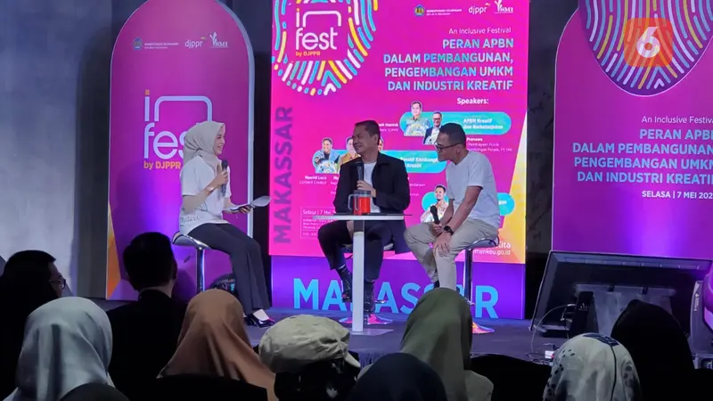 InFest Talkshow di Makassar (Liputan6.com/Fauzan)