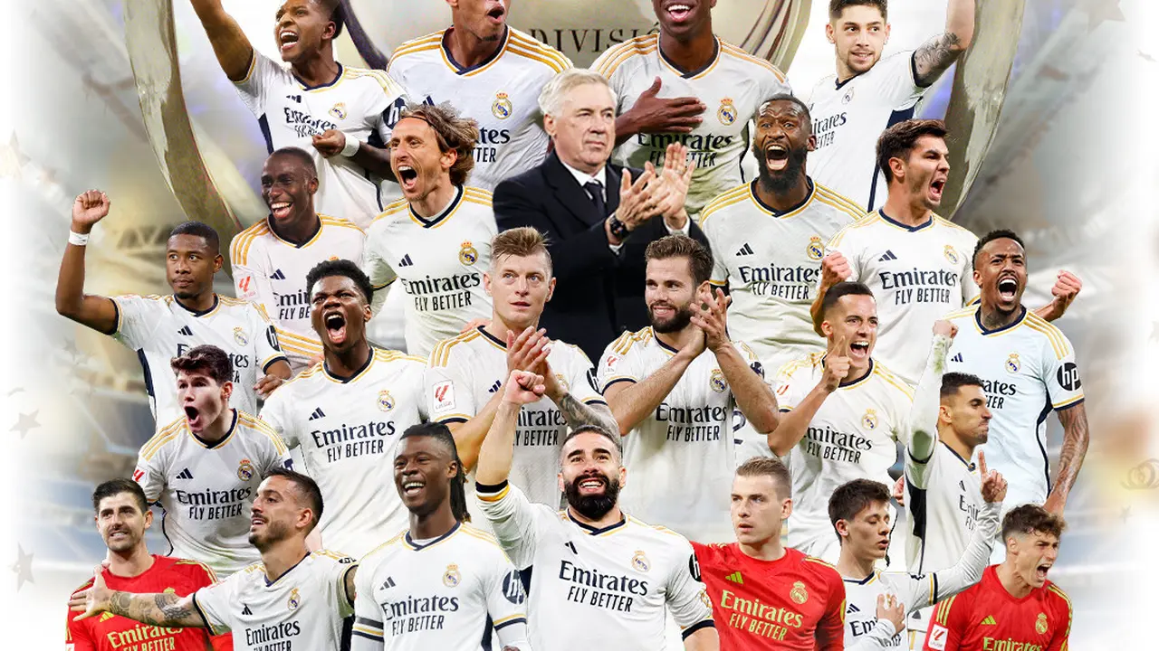 Real Madrid Juara La Liga 2023/2024