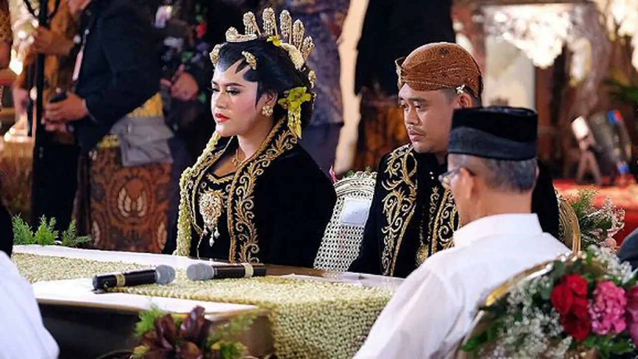 Pernikahan Kahiyang dan Bobby/copyright kapanlagi.com/Rizky Andwika