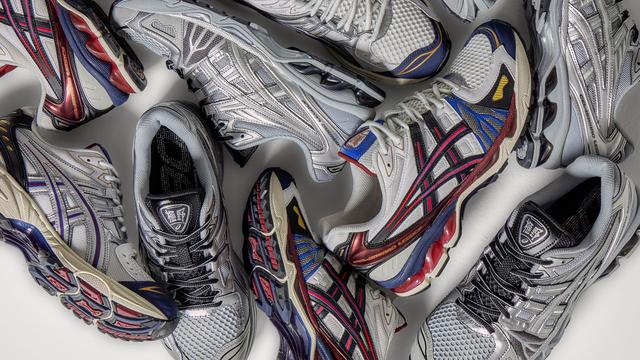 Beragam Gel Kayano selama 30 tahun