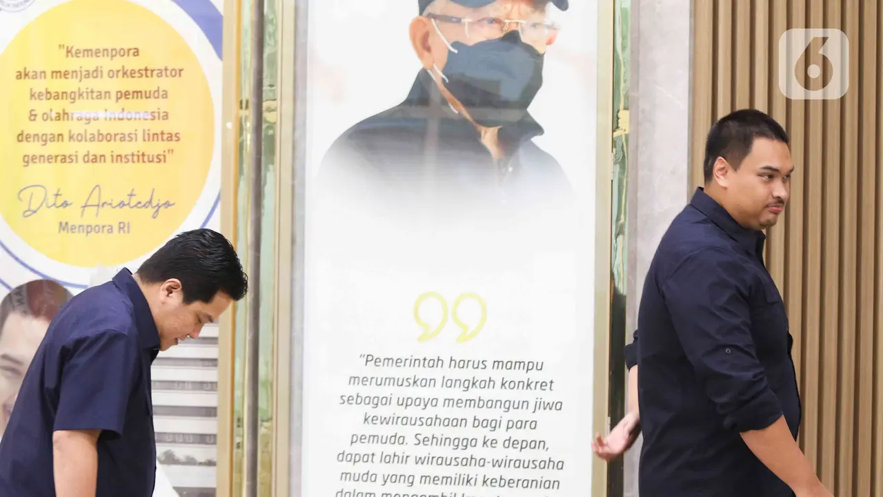 Dito Ariotedjo dan Erick Thohir