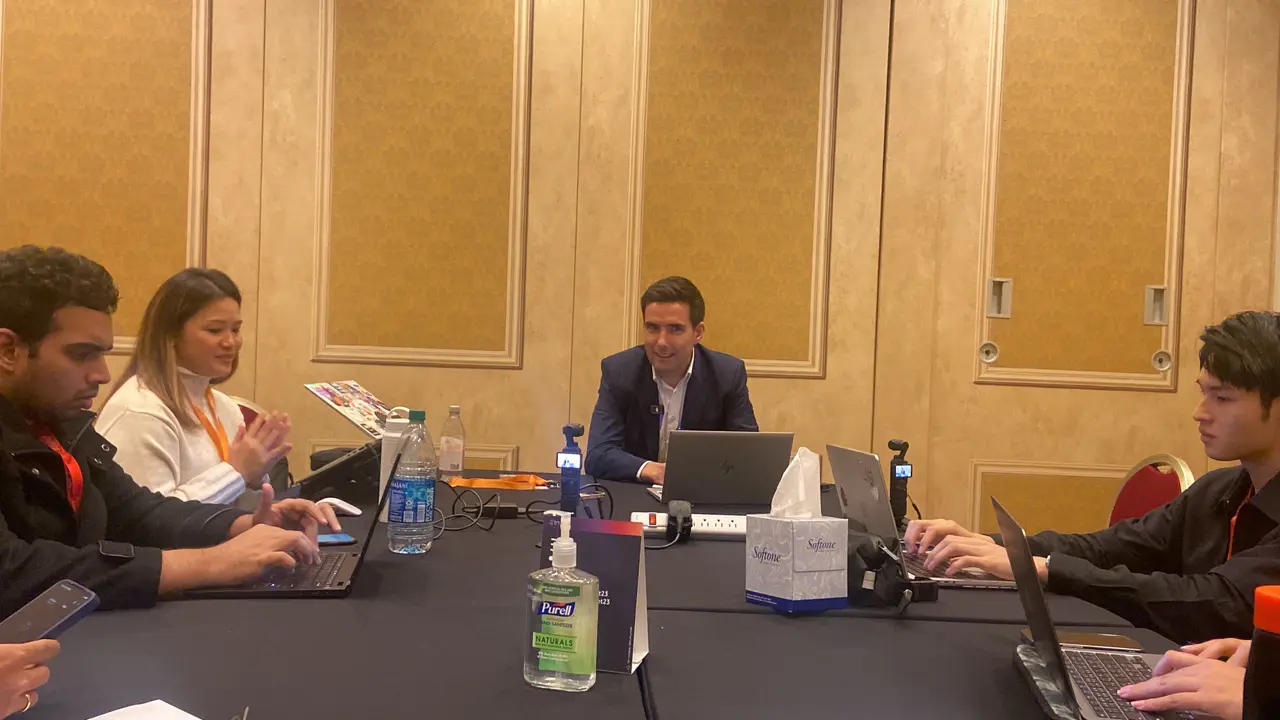 Vice President & Managing Director AWS ASEAN, Conor McNamara (Liputan6.com/Muhammad Radityo Priyasmoro)