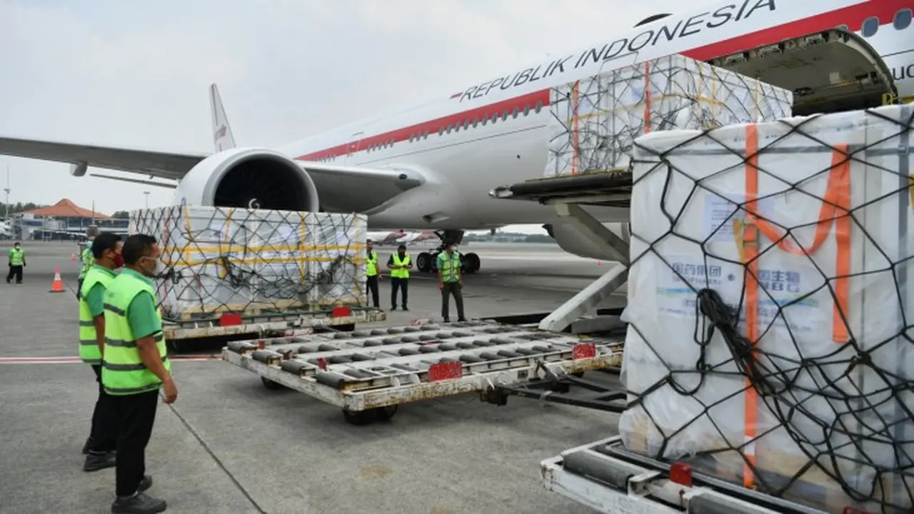 Indonesia Kedatangan Vaksin Sinopharm