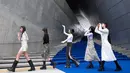 Seoul Fashion Week digelar pada 15-19 Maret. (AP Photo/Ahn Young-joon)