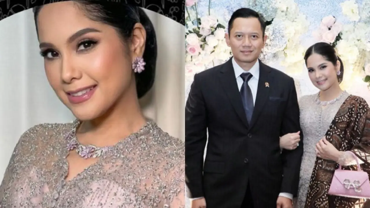 Annisa Pohan Dibalut Kebaya dan Sanggul Klasik saat Kondangan Anak Bambang Soesatyo
