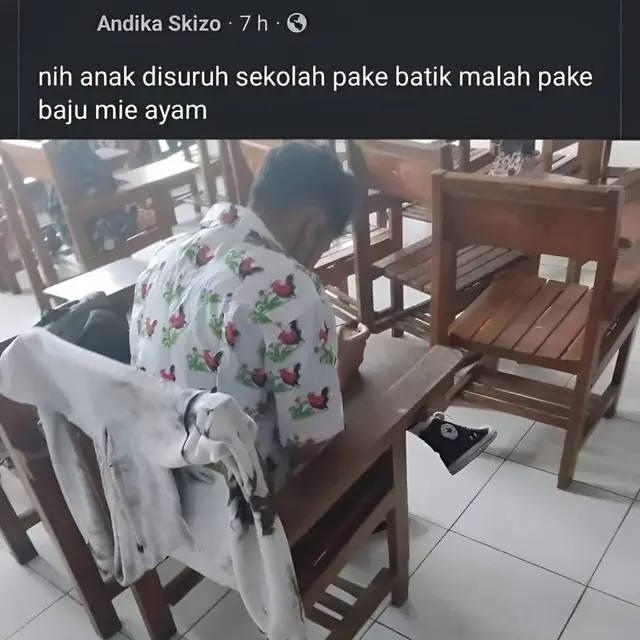 6 Potret Motif Batik Nyeleneh Ini Bikin Salah Fokus,
