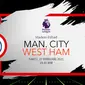 Manchester City vs West Ham (liputan6.com/Abdillah)