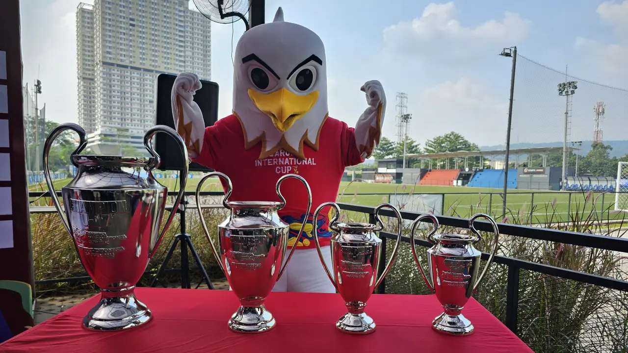 Maskot Garuda Internasional Cup 2023