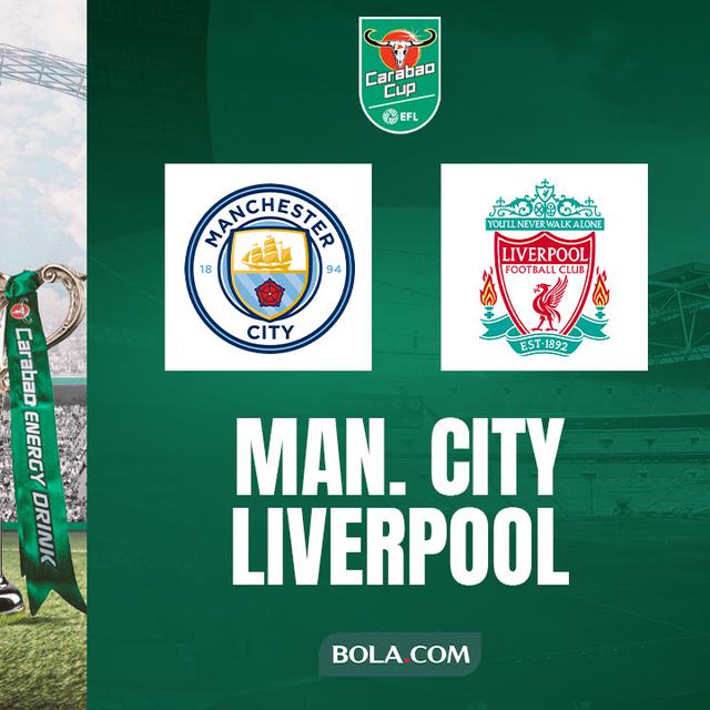 Link Live Streaming Carabao Cup di Mola TV Malam Ini: Man City Vs