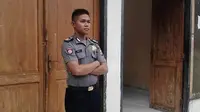 Brigadir Polisi Sanusi, korban peluru nyasar diduga dari tembakan Kapolsek Sampuabalo, semasa hidup. (Liputan6.com/Ahmad Akbar Fua)