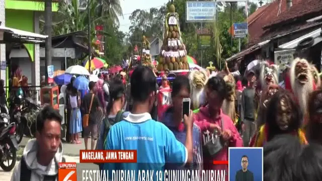 Festival durian yang diadakan setiap tahun ini juga untuk mempromosikan durian lokal Magelang yang rasanya tak kalah nikmat dari durian impor.