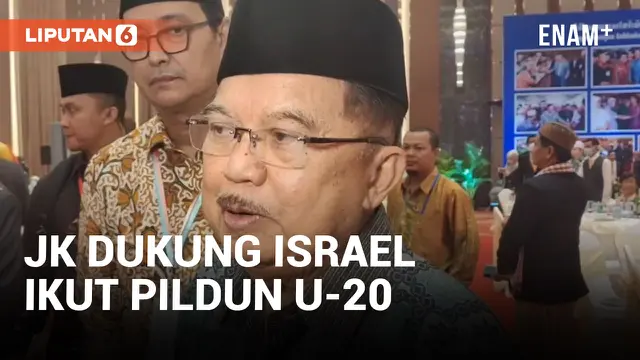 Jusuf Kalla Dukung Keikutsertaan Timnas Israel di Piala Dunia U-20