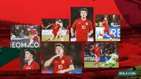 Kolase - Ole Romeny Timnas Indonesia (Bola.com/Adreanus Titus)