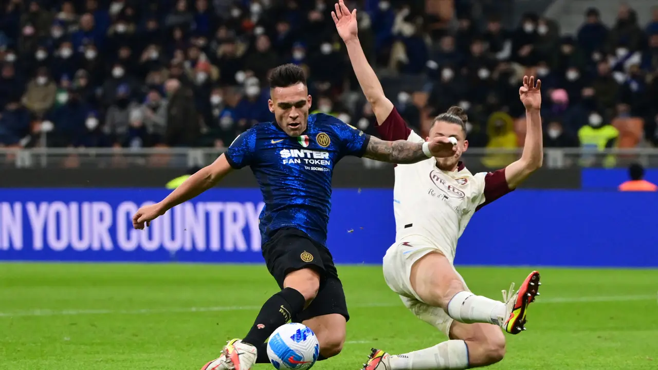 Striker Inter Milan Lautaro Martinez