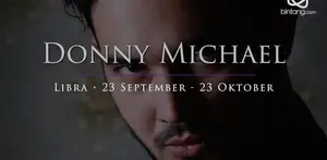 Berdasarkan salah satu artikel di Bintang.com, Libra itu pribadi yang santai dan malas. Gimana menurut bintang sinetron, Donny Michael?
