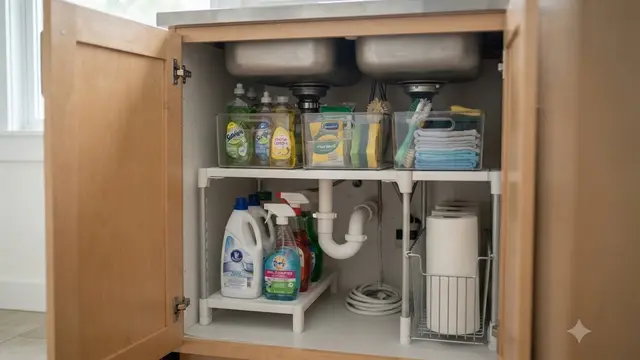Ide Sekat Area Cuci Piring untuk Dapur Kecil