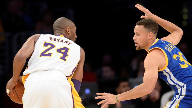 Kobe Bryant dan Stephen Curry