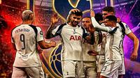 Ilustrasi Tottenham Hotspur. (Bola.com/AFP/Gemini)