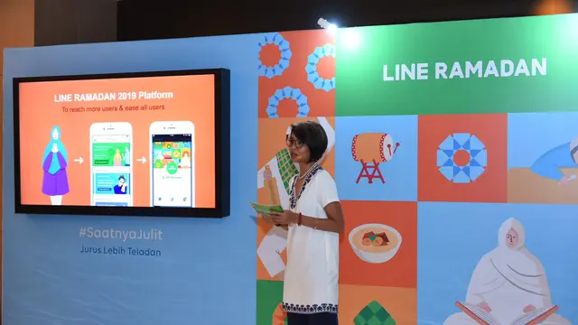 [Fimela] Fitur Line Ramadan