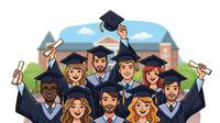 Ilustrasi Freshgraduate. (Foto: Gemini AI)