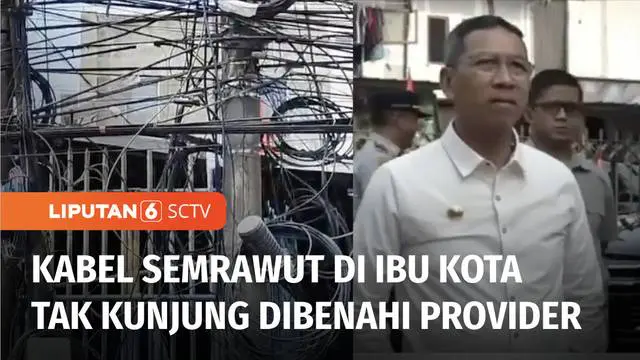 Pj Gubernur DKI, Heru Budi Hartono meminta perusahaan penyedia kabel optik PT Bali Tower, agar terus berkomunikasi dengan keluarga korban terjerat kabel, Sultan Rifat Al Fatih.