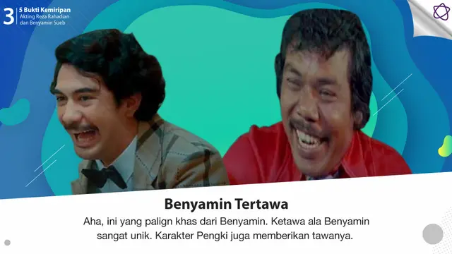 [Bintang] Reza Rahadian dan Benyamin Sueb