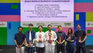 Mikael Jasin Juara Dunia Barista World Championship 2024 Lewat 2 Racikan Kopi Andalannya.&nbsp; foto: (dok.Instagram @worldcoffeechampionships/https://www.instagram.com/p/C6is2LZtMTU/Henry)