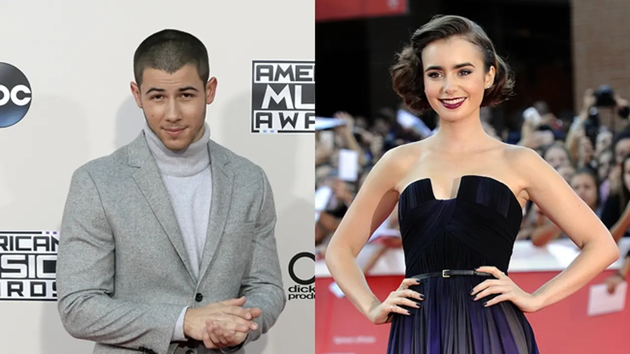 Nick Jonas dan Lily Collins