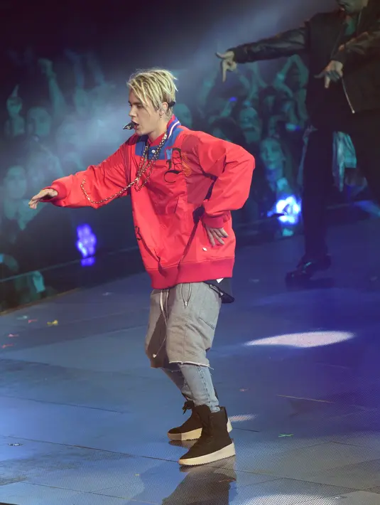 Kejadian itu sendiri terjadi saat sedang manggung di Kansas City pada Rabu (6/4/2016). (Bintang.com/AFP)