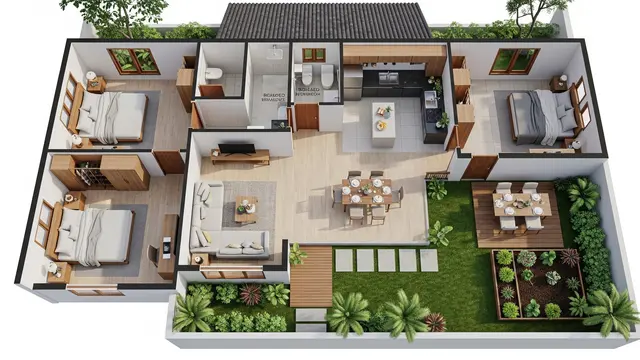 Gambar Rumah 3 Kamar Tidur