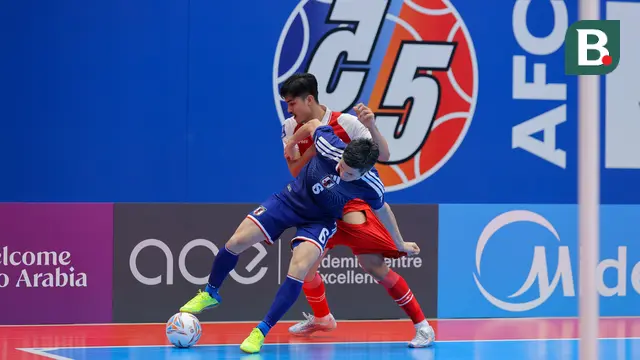 Foto: Timnas Futsal Indonesia ke Final! Lalui Laga Sengit Melawan Jepang di Piala Asia Futsal 2026