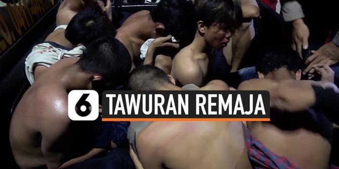 VIDEO: Ricuh Penangkapan Pelaku Tawuran di Kota Makassar