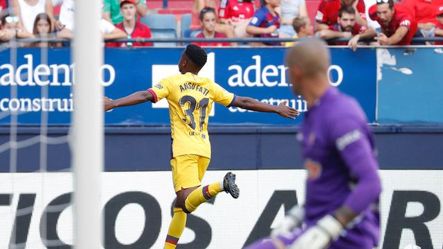 Osasuna v Barcelona - La Liga - Ansu Fati