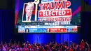 Kandidat Presiden dari Partai Republik Donald Trump pada Rabu (6/11/2024) dini hari menyampaikan klaim kemenangan politiknya pada Pemilihan Presiden Amerika Serikat (Pilpres AS). (Jim WATSON/AFP)